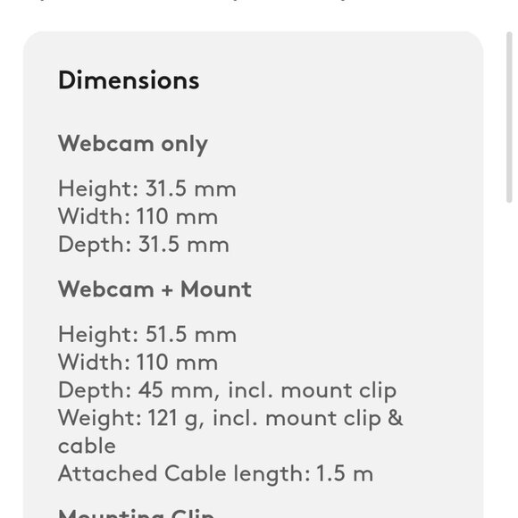 NEW UNOPENED Logitech Brio500 Webcam - Picture 6 of 12